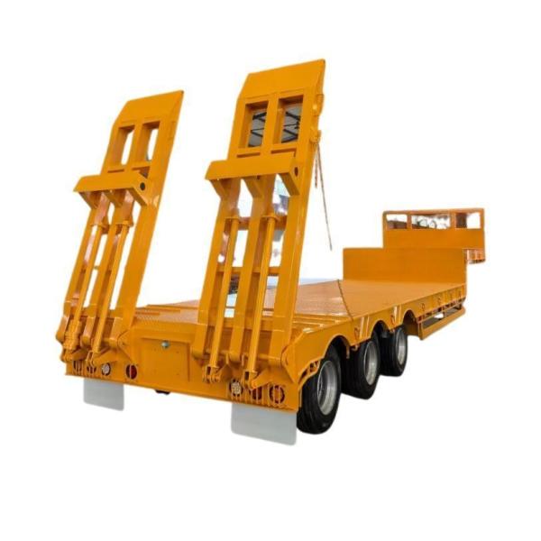 Buy cheap 2180mm Tread 2/3/4 Axles Heavy Duty Lowbed Loader Semi Trailer for Equipment Delivery from wholesalers