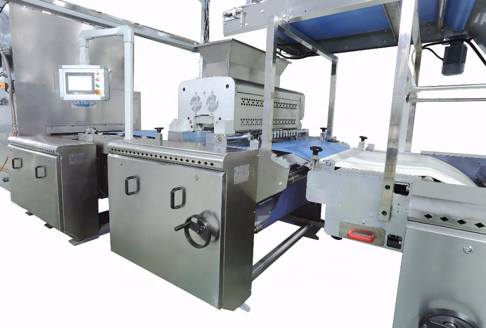 High Productivity 100~1500kgs/H Automatic Biscuit Production Line