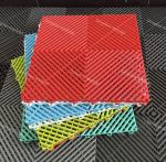 Buy cheap Heavy Duty Polypropylene Garage Flooring Ribbed Garage Floor Tiles from wholesalers