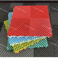 Buy cheap Heavy Duty Polypropylene Garage Flooring Ribbed Garage Floor Tiles product