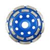 Buy cheap Abrasive Double Row Diamond Cup Wheel 150mm 180mm 230mm from wholesalers