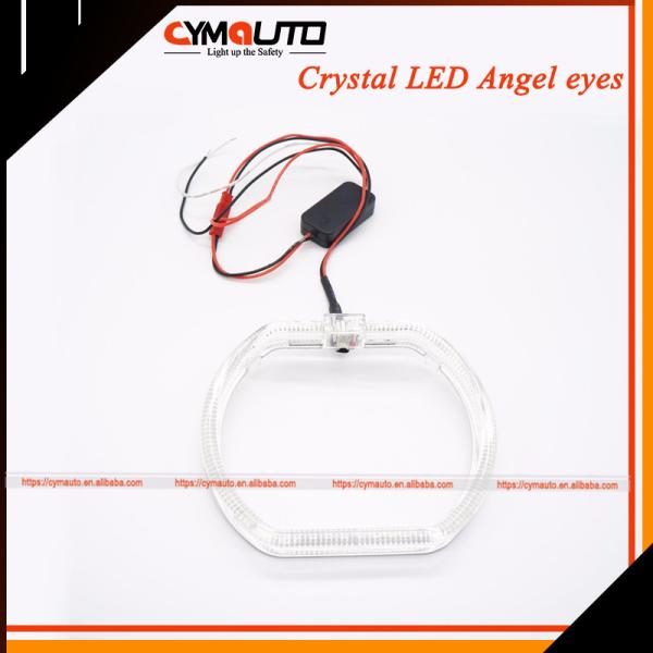 Buy cheap Universal Headlamp LED Angel Eyes LED Halo Rings Red Blue Yellow White from wholesalers