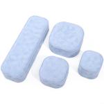 Plastic Velvet Hanhong Custom Logo Portable Square Jewelry Box for Necklace