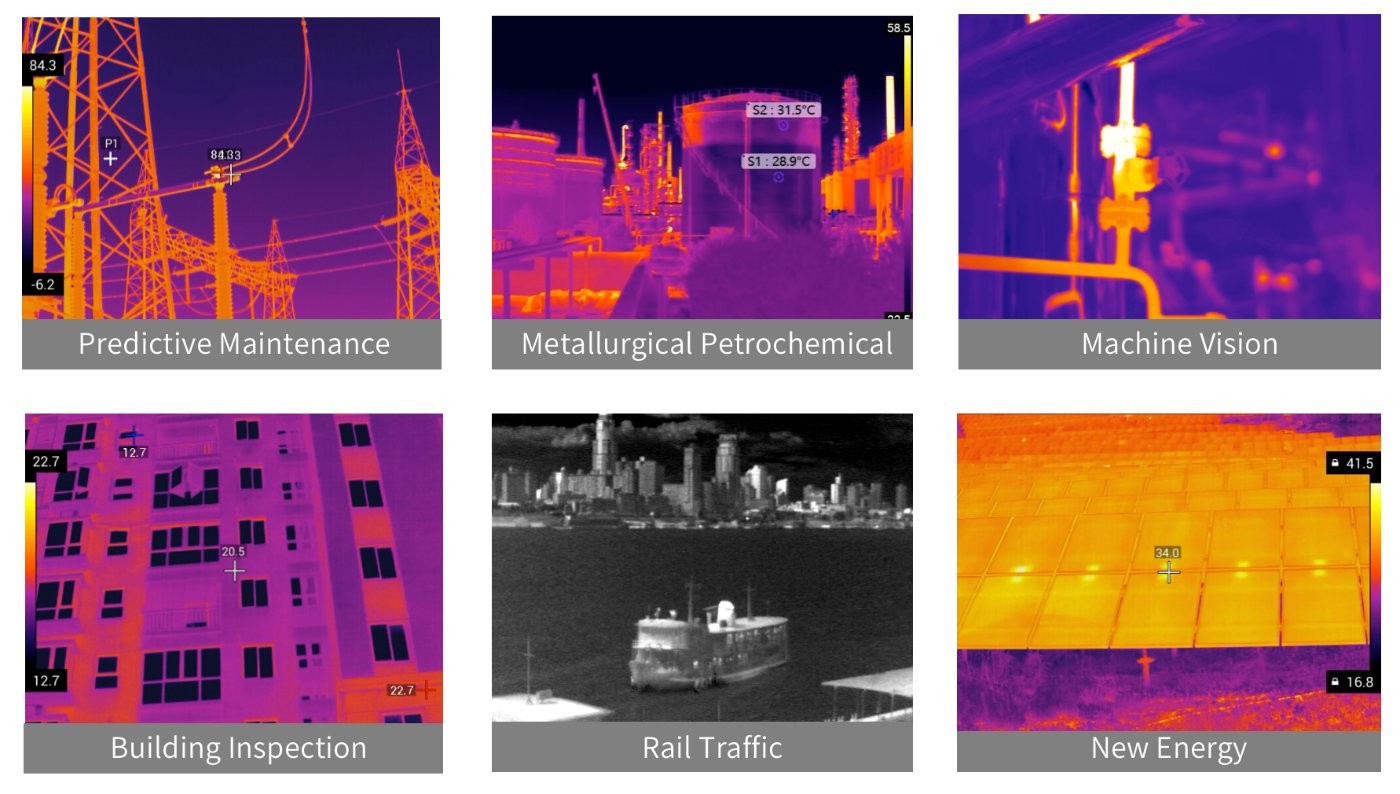High Definition Uncooled VOx Thermal Imaging Module for Industrial Thermography