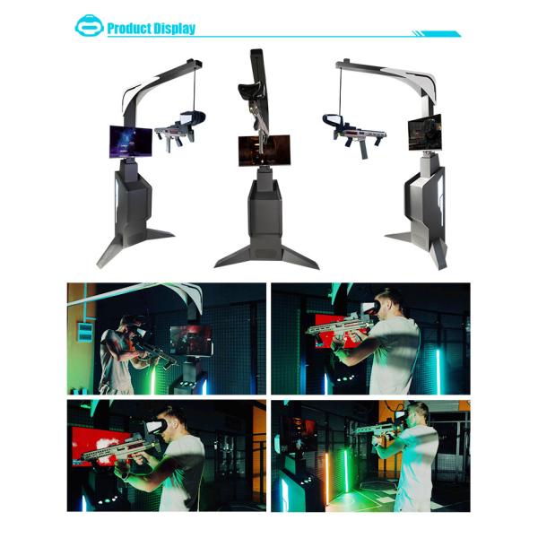 Arcade VR Shooting Simulator VR Gun Battle Standing Walker VR Machine Gun Gatling