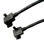 9 Pin 15 Pin 25 Pin RS232 Adapter Cable L Shape DB37 Cable Assembly