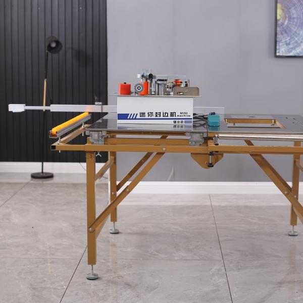 Buy cheap 800w 6m/Min Woodworking Edge Bander Mini Edgebander For Saw Tables from wholesalers