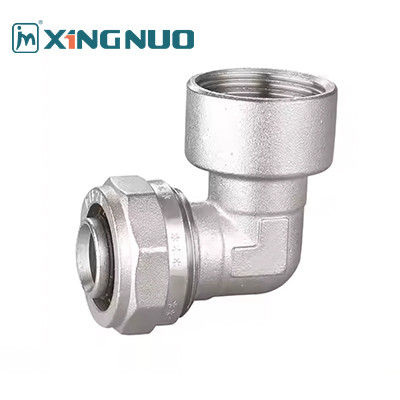 CHROME PLATE Water Media Brass Female Elbow High Technology Good Quality Cheap Pex Fittings Plumbing