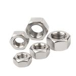 Yellow Zinc Plated Stainless Steel SS304 SS316 A2 A4 70 80 Hex Nut DIN934 Direct