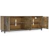 Buy cheap Custom Wooden Kitchen Sideboard Media Console With Glass Doors from wholesalers