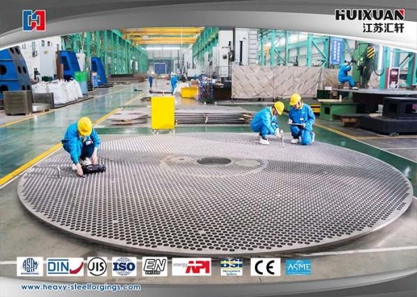 Buy cheap 316L 4500mm Stainless Steel Forging Tube Sheets For Heat Exchanger from wholesalers