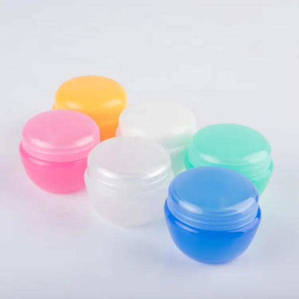 Buy cheap Luxury Colourful 20g PP Face Cream Jar Plastic Cosmetic Jars from wholesalers
