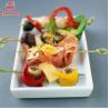 Buy cheap Disposable Bamboo Looped Fruit Skewer Sticks from wholesalers