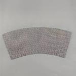Greaseproof Noodles Bowl Paper Cup Fan With Single Side PE Coated