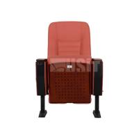Buy cheap Strong Steel Legs Church Auditorium Chairs Theater Seating Ash Wood Veneer product