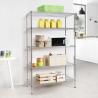 Buy cheap Rk Bakeware China Foodservice Commercial Wire Shelving Heavy Duty Metal Storage Rack Shelf Unit for Kitchen from wholesalers