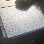 Checkered Stainless Steel Sheet 0.7 Mm 0.5mm 0.4mm Diamond Pattern 410 409 Ss