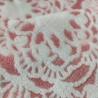 Buy cheap Flower Burnout Flannel Fleece Fabric 150D Polyester Sleepwear 300GSM from wholesalers
