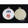 Buy cheap Soft Enamel With Epoxy Metal Zinc Alloy Iron Custom Award Medals Bespoke Design Running Events from wholesalers
