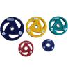 Buy cheap Professional Gym Steel Weight Plates Logo Available Black Color For Gym Clubs from wholesalers