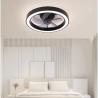 Buy cheap Modern Silent Fan Bedroom Fan Light Full Spectrum Eye Protection Invisible Living Room Study Room Dining Room Fan Light from wholesalers
