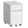 Buy cheap Uniquely Designed 3 Drawer Mobile Pedestal File Cabinet Small Round SPCC from wholesalers