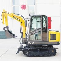 Buy cheap Diesel Engine Orchard Digging Trenches 3ton Customized Mini Garden Excavator product