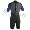 Buy cheap Outside Water Sports Equipment 2mm SBR + CR Flatlock Construction Springsuit Wetsuits from wholesalers