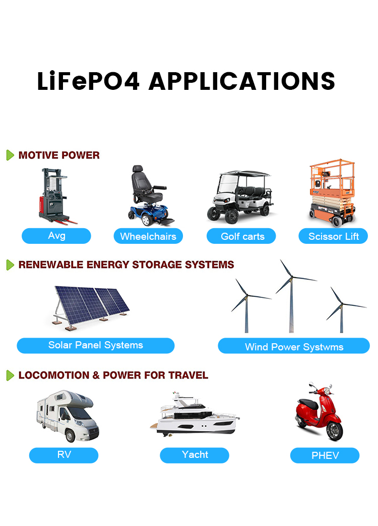 Home Energy 48V Golf Cart Battery 10kw Solar System 200ah Lifepo4 Lithium Battery