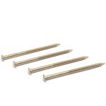 50MM X 2.8 Rose Head Silicon Bronze Nails Ring Shank Corrosion Resistance