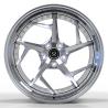 Buy cheap Staggered Polish Alloy 2 Piece Forged Wheels For Ferrari 458 5x108/5x114.3 rims from wholesalers