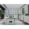 Buy cheap Modern White Color Round Circle Jewellery Display Counter / Retail Display Cases from wholesalers