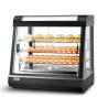 Buy cheap Food Warmer Display with LED Light 660x440x630mm Black Cake Showcase and Preservation from wholesalers