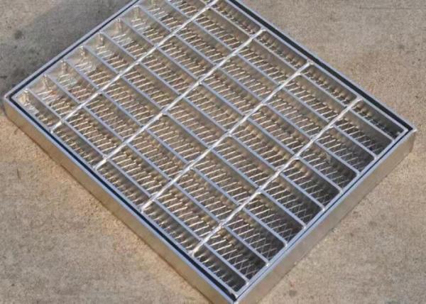 Buy cheap Walkway Trench Drain Covers Stainless Steel 6mm Twist Steel Cross Bar from wholesalers