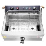 Single-cylinder Kitchen Cooking Equipment For Fried Food Compact Size Fryers