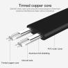 Buy cheap 26AWG 40cm 50cm SATA 3.0 Solid State Hard Disk Computer Connection Cable from wholesalers