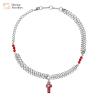 Buy cheap Women Men Hip Hop Titanium Steel Jewelry Bloodthirsty Clavicle Chain Choker from wholesalers