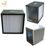 300*550*300mm H12 H13 Deep Pleat HEPA Filter For Laminar Flow Hood