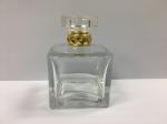 100ml Square Glass Cosmetic Spray Bottles / Reusable Glass Perfume Bottle with