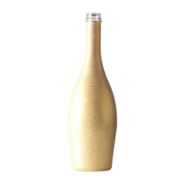 Buy cheap Clear or Customized 750ml Tactual Champagne Bottle 75cl Empty Painting Glass Bottle from wholesalers