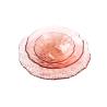 Buy cheap FDA Thick 4mm Irregular Shaped Glass Tableware Set from wholesalers