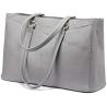 Buy cheap LAPTOP TOTE BAG FOR WOMEN 15.6 INCH WATERPROOF LEATHER COMPUTER BAGS BUSINESS OFFICE WORK BRIEFCASE BLACK from wholesalers