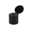 Buy cheap Plastic Black 24/415 Flip Top Screw Cap Shampoo And Hand Sanitizer Bottle Cap from wholesalers
