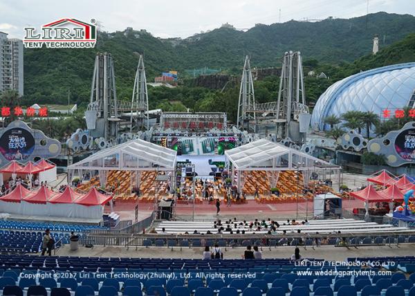 Buy cheap 600 Person Capacity Transparent Marquee Tent For Movable Outdoor Temporary Event from wholesalers