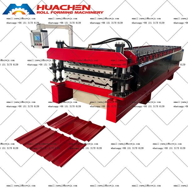 Buy cheap Roman Glazed Tile Double Deck Roll Forming Machine from wholesalers