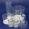 Buy cheap flower & money large box packaging round cylinder gift box small cylinder clear threaded plastic tube container with lid from wholesalers