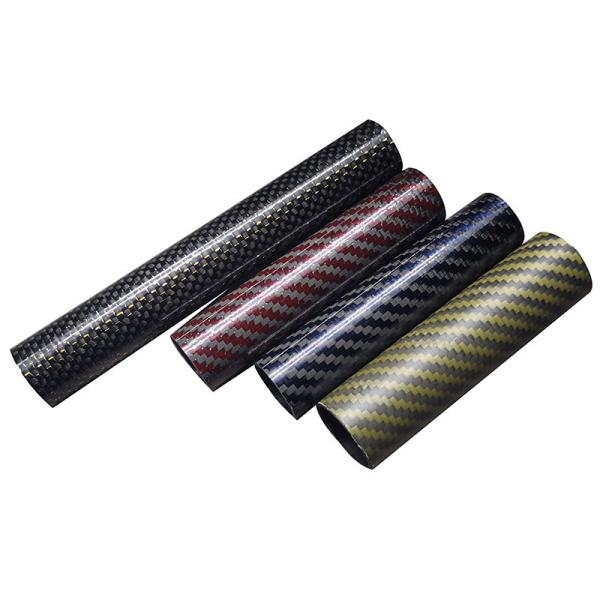 Buy cheap Round / Oval Carbon Fiber Composite Tube 3K Glossy Twill Surface from wholesalers