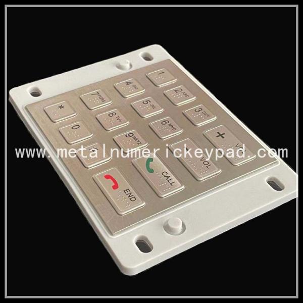 Buy cheap Usb Keyboard Stainless Steel Ip67 In Blind Spot Information Kiosk from wholesalers