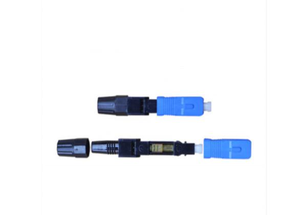 Blue 3m Fiber Optic Connectors Low Insertion Loss High Return Loss ROHS
