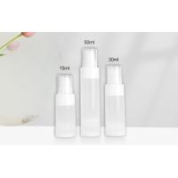 Buy cheap 15ml 30ml Airless Skincare Bottle Packaing Semi Transparent Empty Skincare product